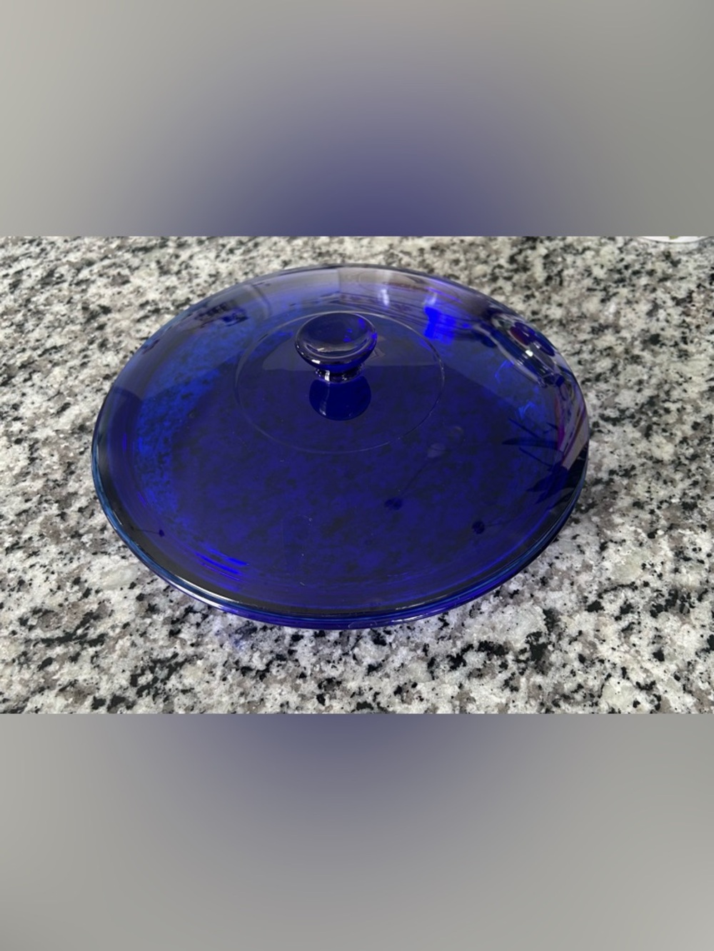 Anchor Hocking Cobalt Blue cookware Round Casserole 9” and .75QT